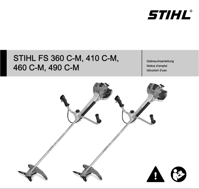 Page 1 de la notice Manuel utilisateur Stihl FS 360 C-EM
