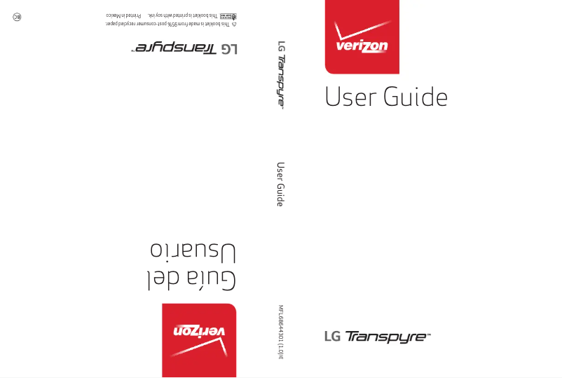 Image de la première page du manuel de l'appareil Transpyre