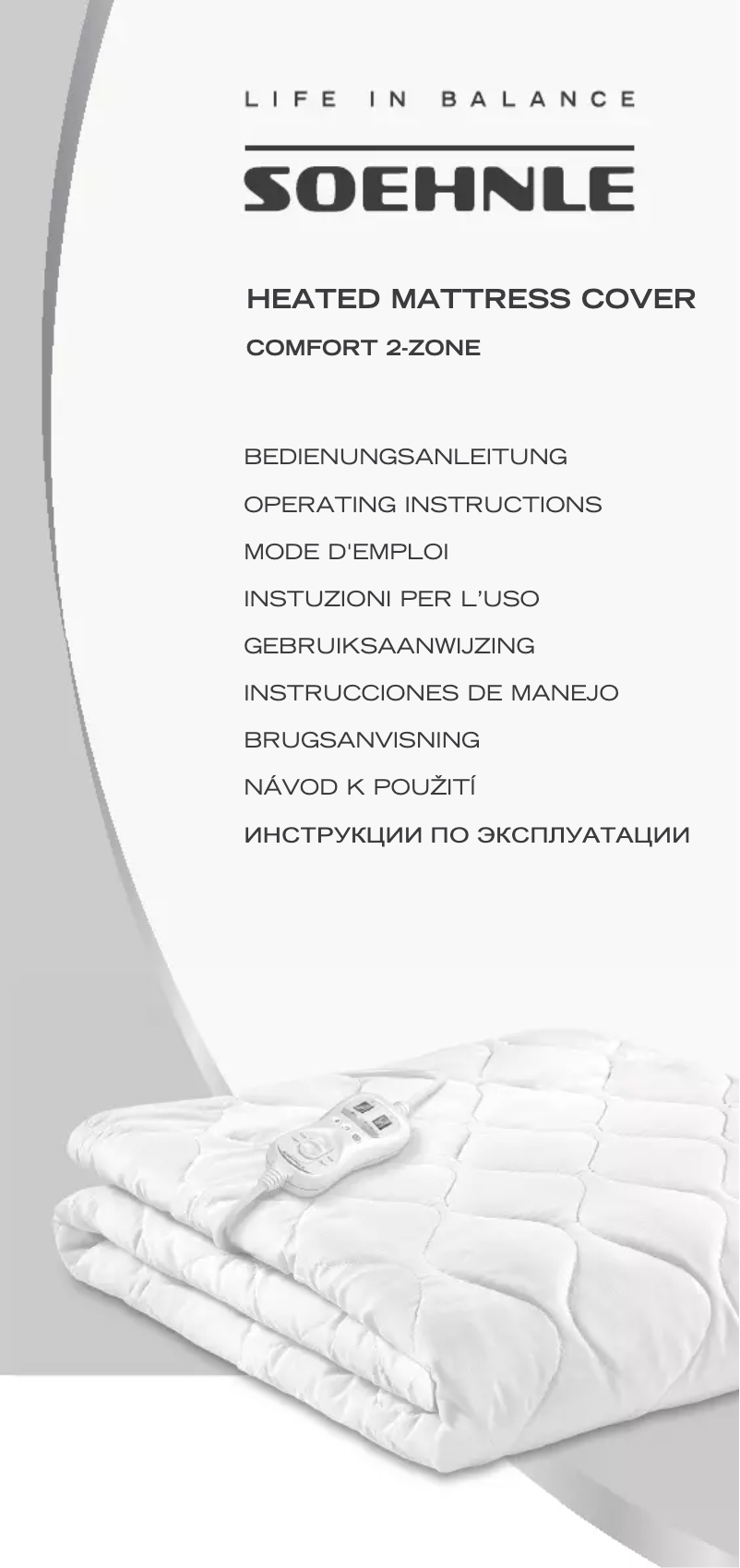 Página 1 del manual Manual de usuario Soehnle Comfort 2-Zone