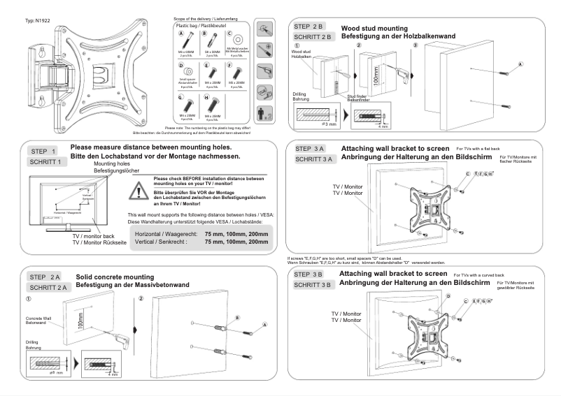 Page 1 of the manual User Manual Ricoo N1922