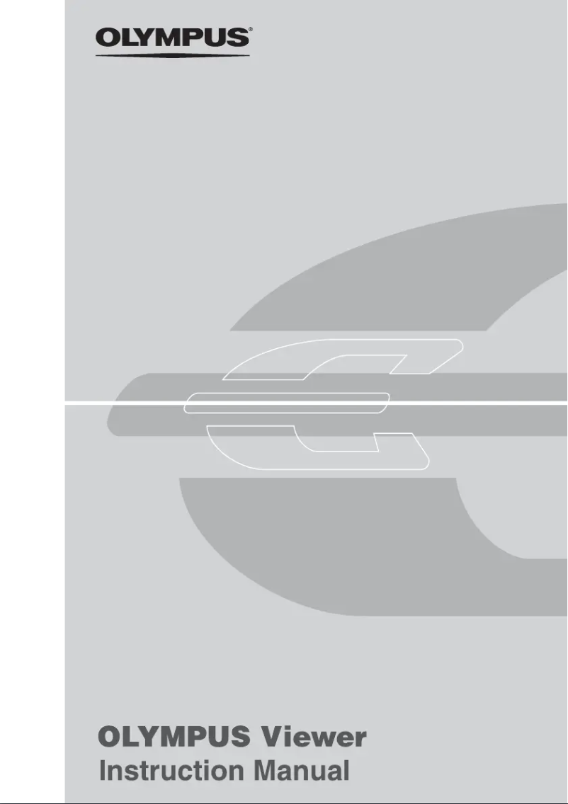 Page 1 de la notice Manuel utilisateur Olympus Viewer 12