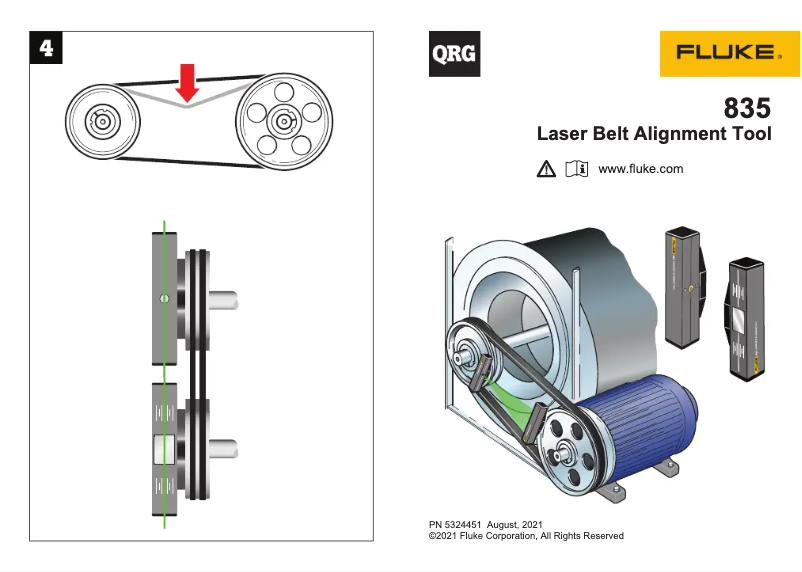 Page 1 de la notice Manuel utilisateur Fluke 835