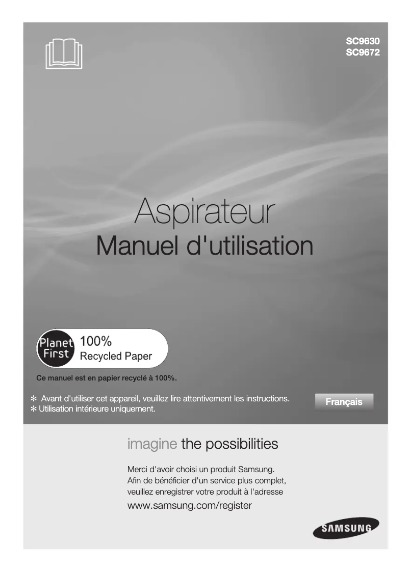 Page n°1 - Manuel utilisateur Samsung SC9672