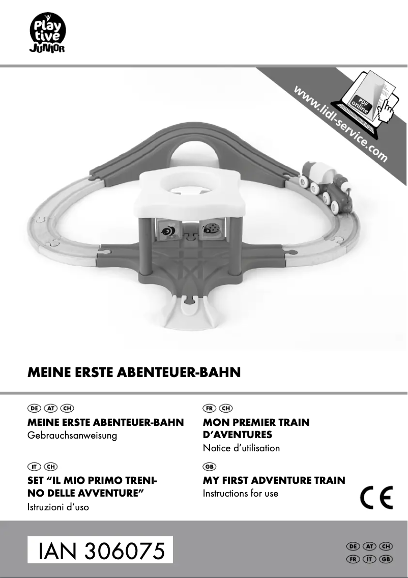 Page 1 de la notice Manuel utilisateur Playtive IAN 306075