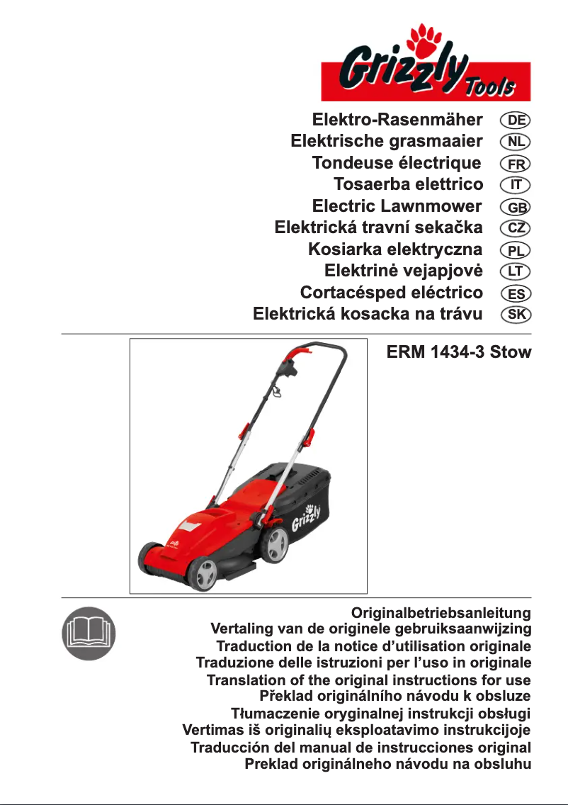 Page n°1 - Manuel utilisateur Grizzly ERM 1434-3 Stow