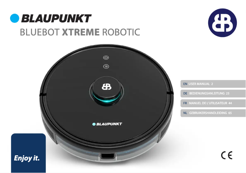 Page n°1 - Manuel utilisateur Blaupunkt Bluebot Xtreme BPK-VCBB1XTE