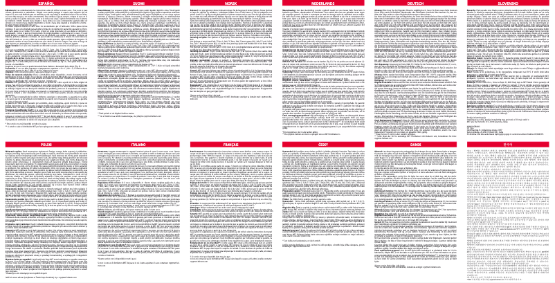 Image de la première page du manuel de l'appareil Trenta