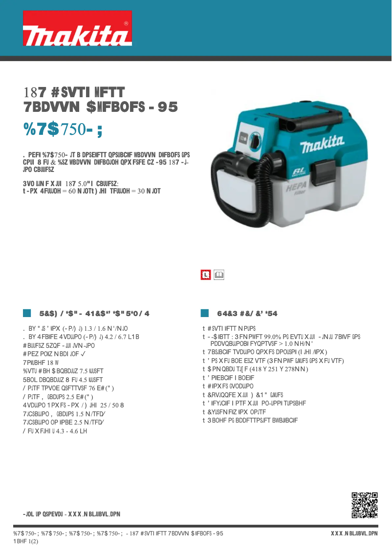 Image de la première page du manuel de l'appareil DVC750LZ