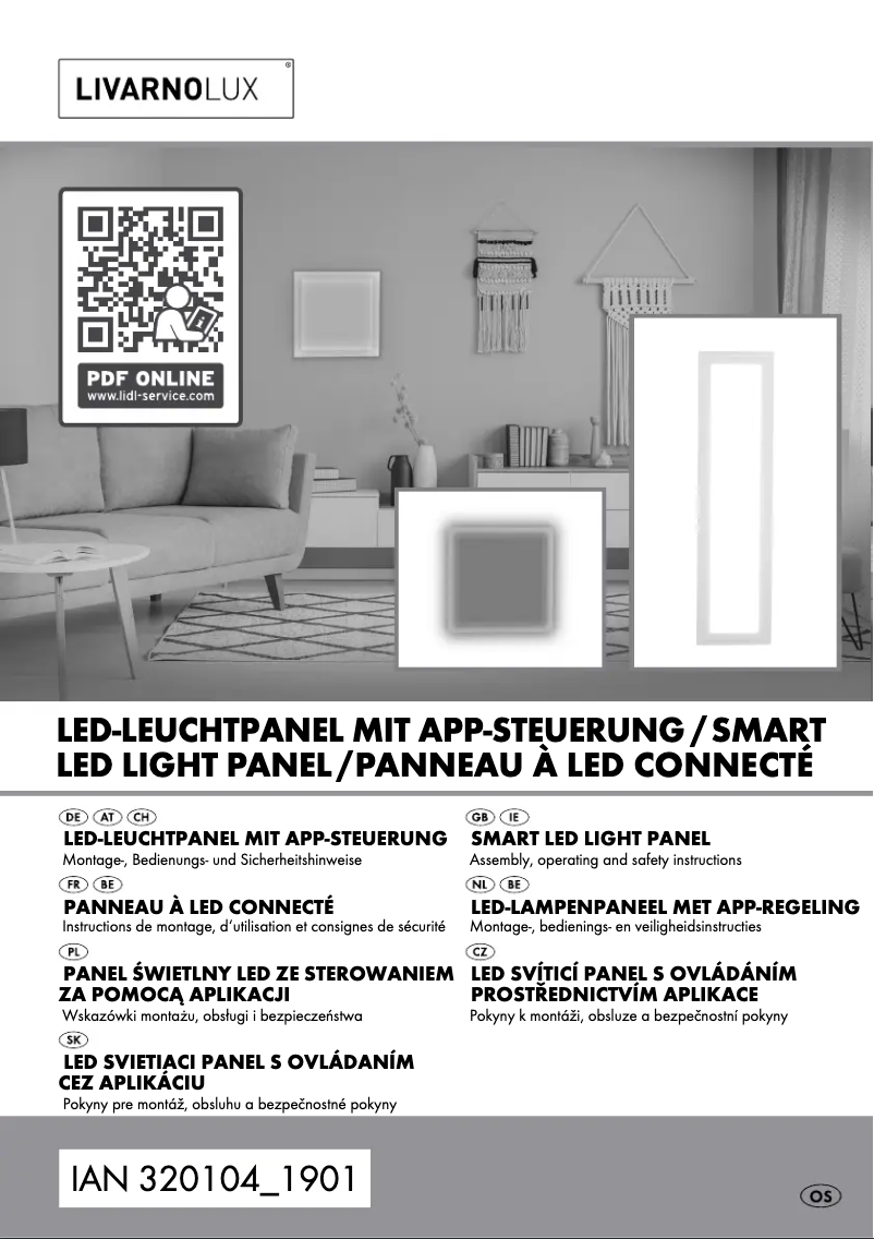 Page n°1 - Manuel utilisateur Livarno Lux IAN 320104