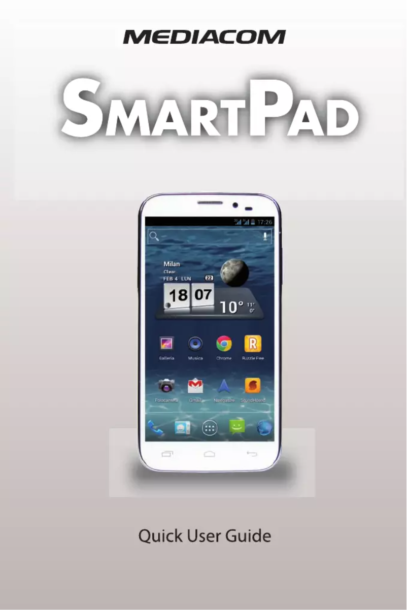 Image de la première page du manuel de l'appareil PhonePad Duo G530