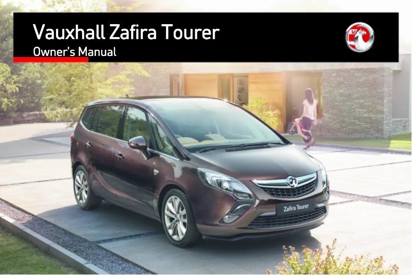 Imagen de la primera página del manual del dispositivo Zafira Tourer (2016)