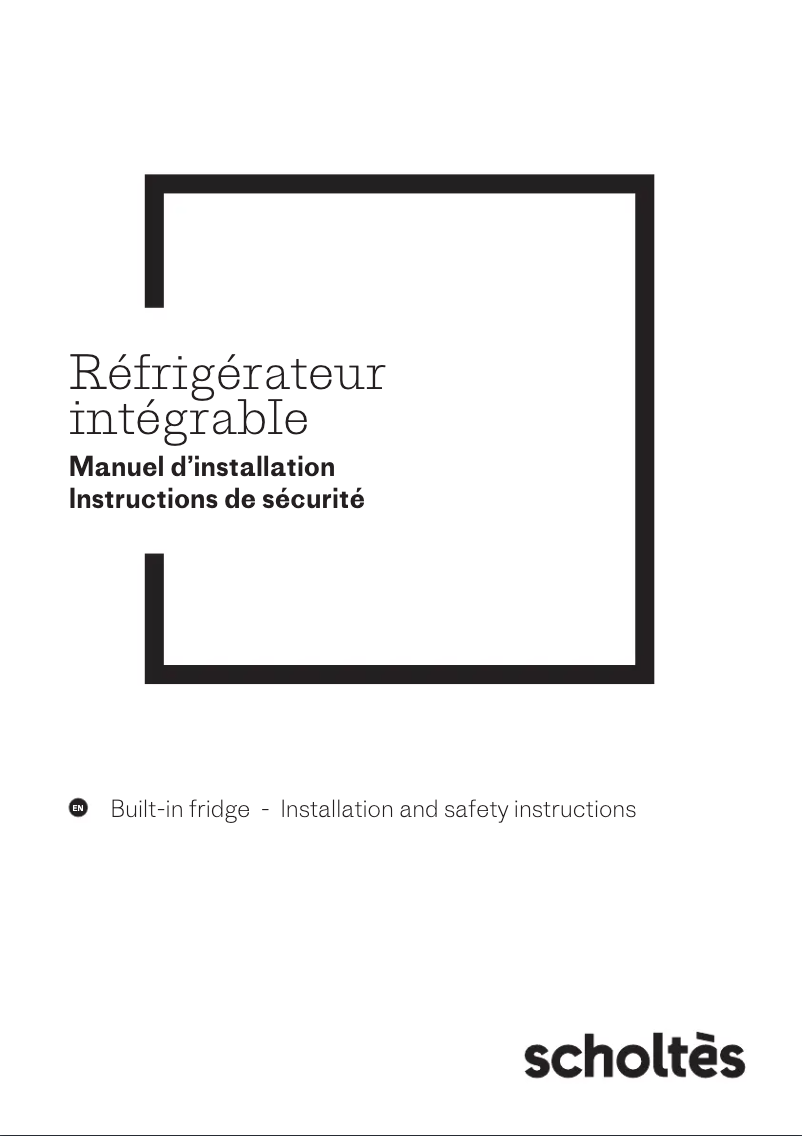 Image de la première page du manuel de l'appareil SORL1300F