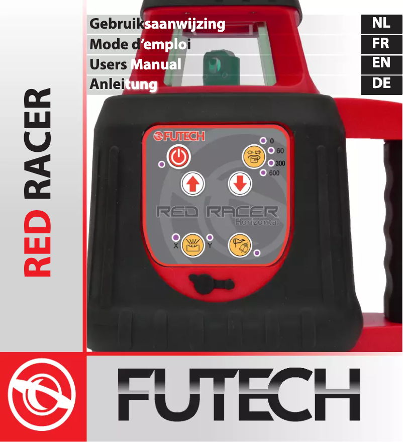 Page 1 de la notice Manuel utilisateur Futech Red Racer