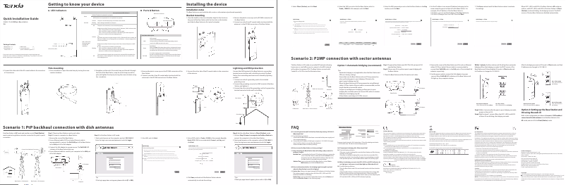 Page n°1 - Guide d'installation Tenda B6
