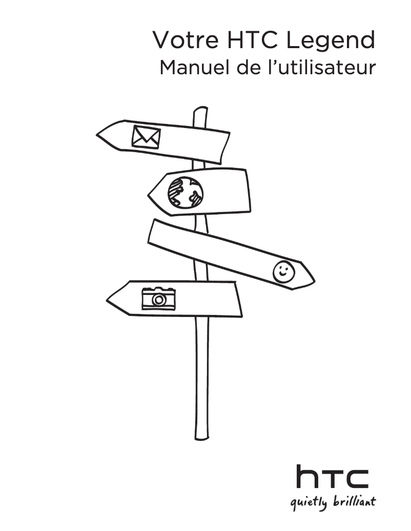 Image de la première page du manuel de l'appareil Legend