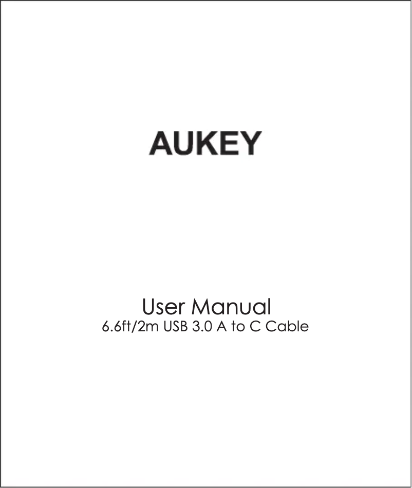 Página 1 del manual Manual de usuario Aukey CB-CD3
