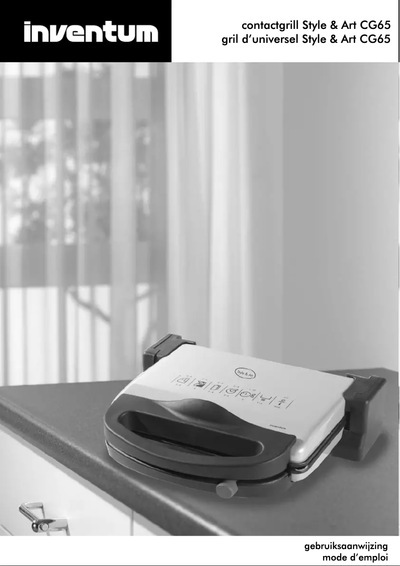 Page 1 de la notice Manuel utilisateur Inventum CG65