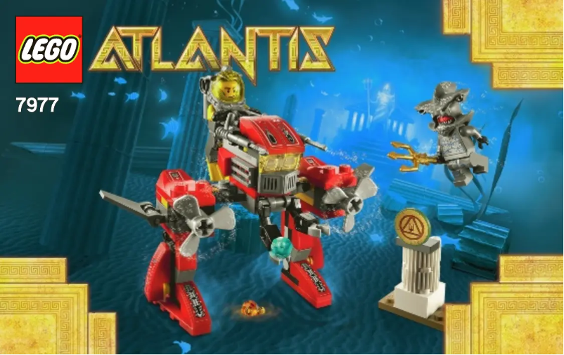 Page 1 de la notice Manuel utilisateur Lego Seabed Strider