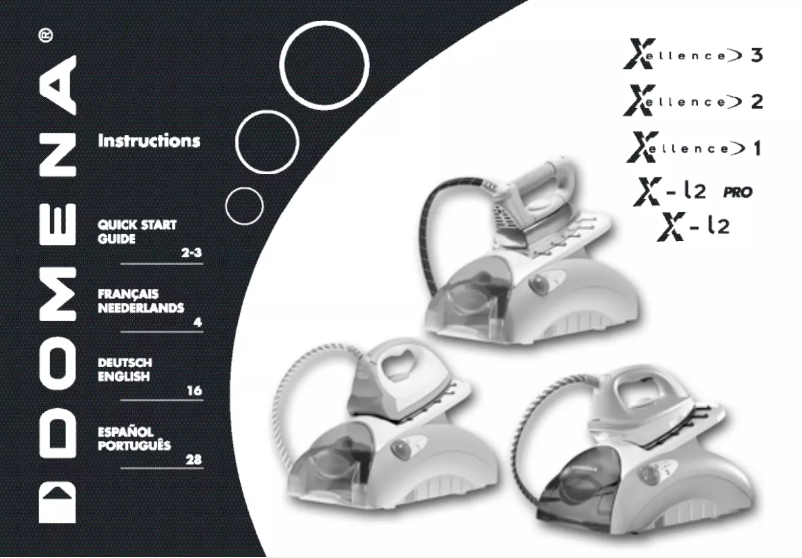 Image de la première page du manuel de l'appareil Xl 2