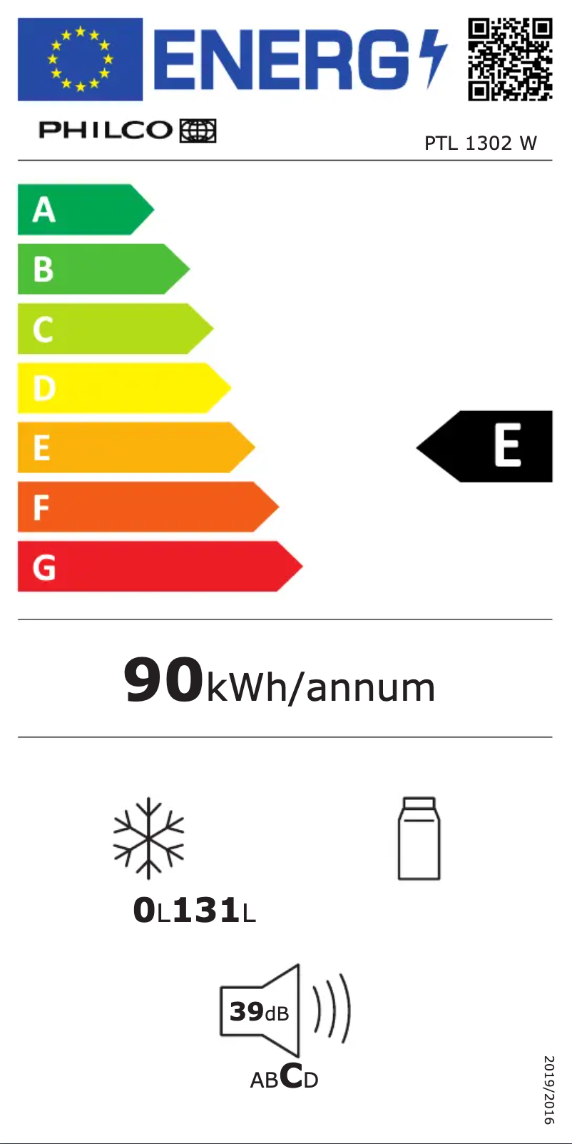 Page 1 de la notice Manuel utilisateur Philco PTL 1302 W