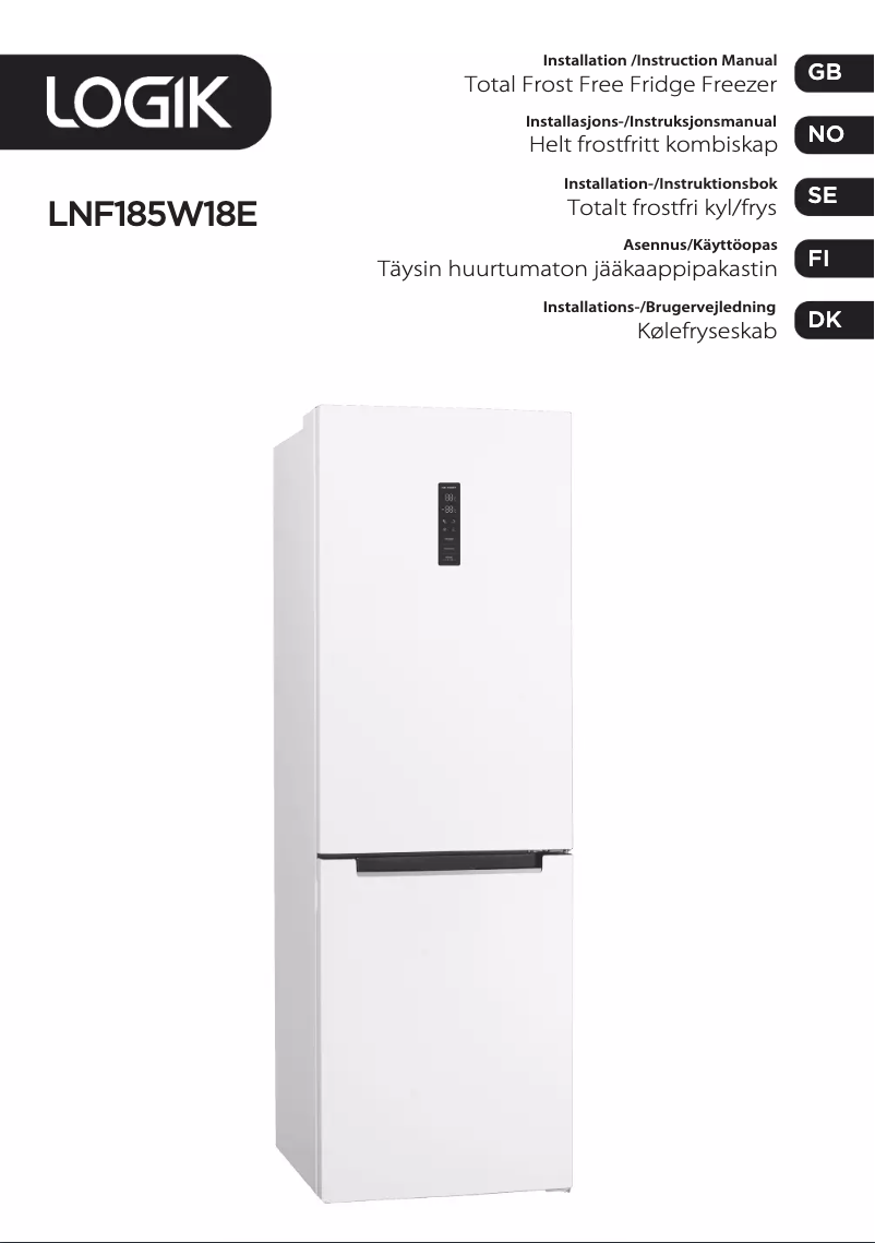 Página 1 del manual Manual de usuario Logik LNF185W18E