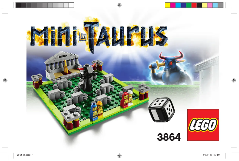 Page 1 de la notice Manuel utilisateur Lego Games 3864