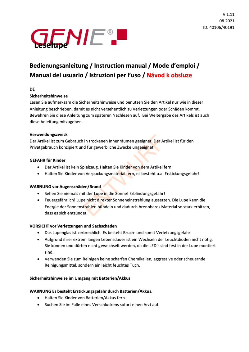 Image de la première page du manuel de l'appareil ML90