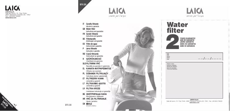 Image de la première page du manuel de l'appareil J434H
