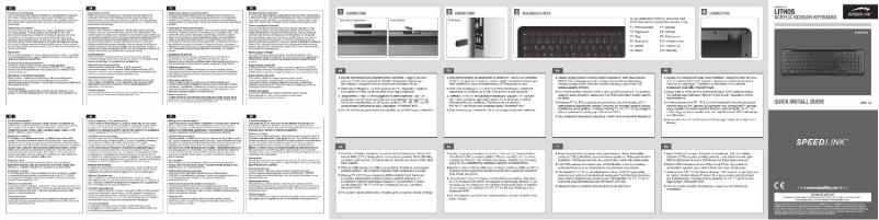 Page 1 de la notice Manuel utilisateur Speed-Link METOS