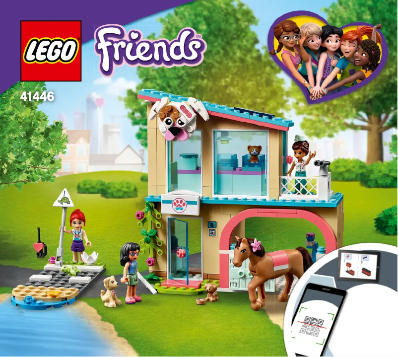 Page 1 de la notice Manuel utilisateur Lego Friends 41446