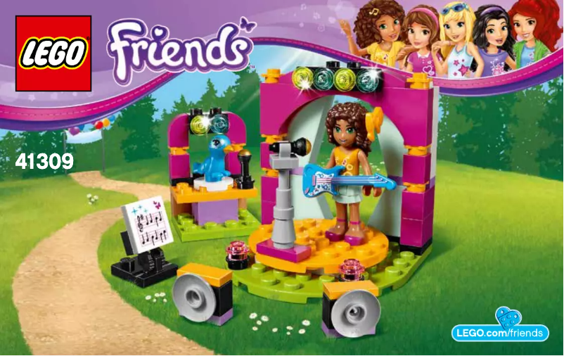Page n°1 - Manuel utilisateur Lego Friends 41309