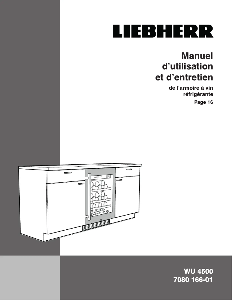 Image de la première page du manuel de l'appareil UWKes 1762