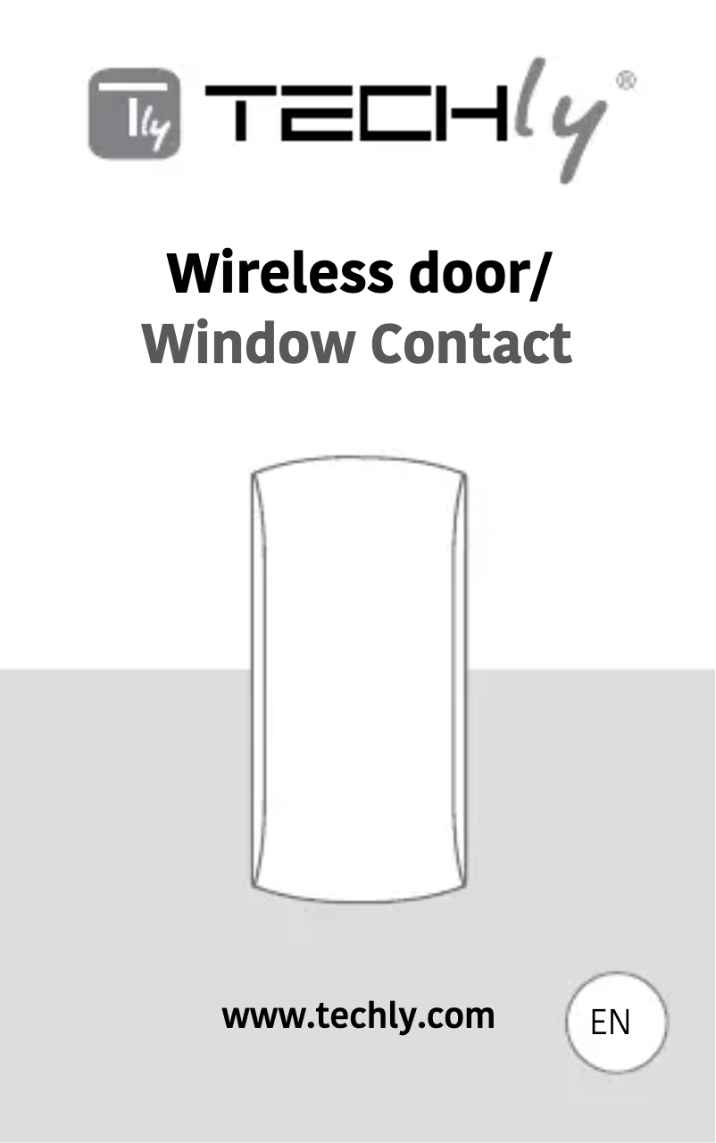 Image de la première page du manuel de l'appareil I-ALARM Wireless door