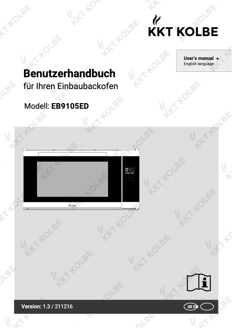 Image de la première page du manuel de l'appareil EB9105ED