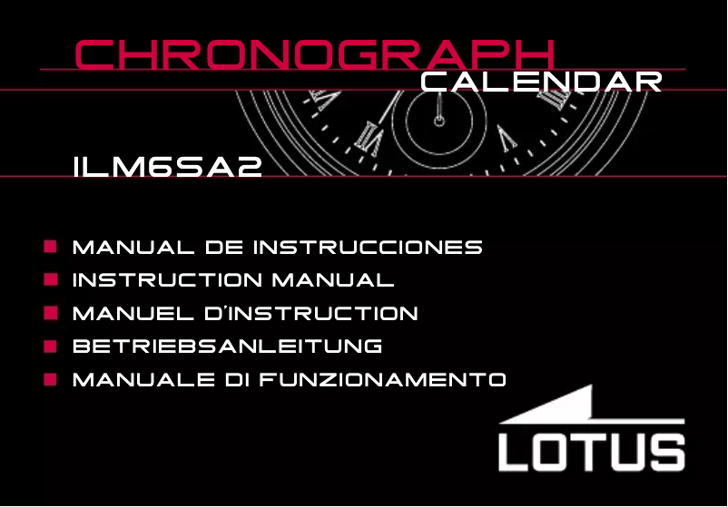 Page 1 de la notice Manuel utilisateur Lotus 10127