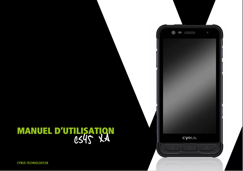 Page 1 de la notice Manuel utilisateur Cyrus CS45 XA