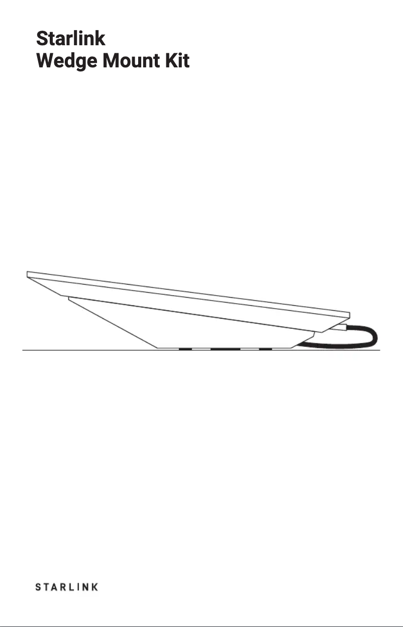 Page n°1 - Manuel utilisateur Starlink Flat High Performance Kit