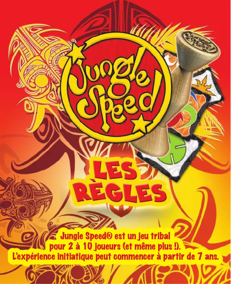 Page 1 de la notice Manuel utilisateur Asmodee Jungle Speed