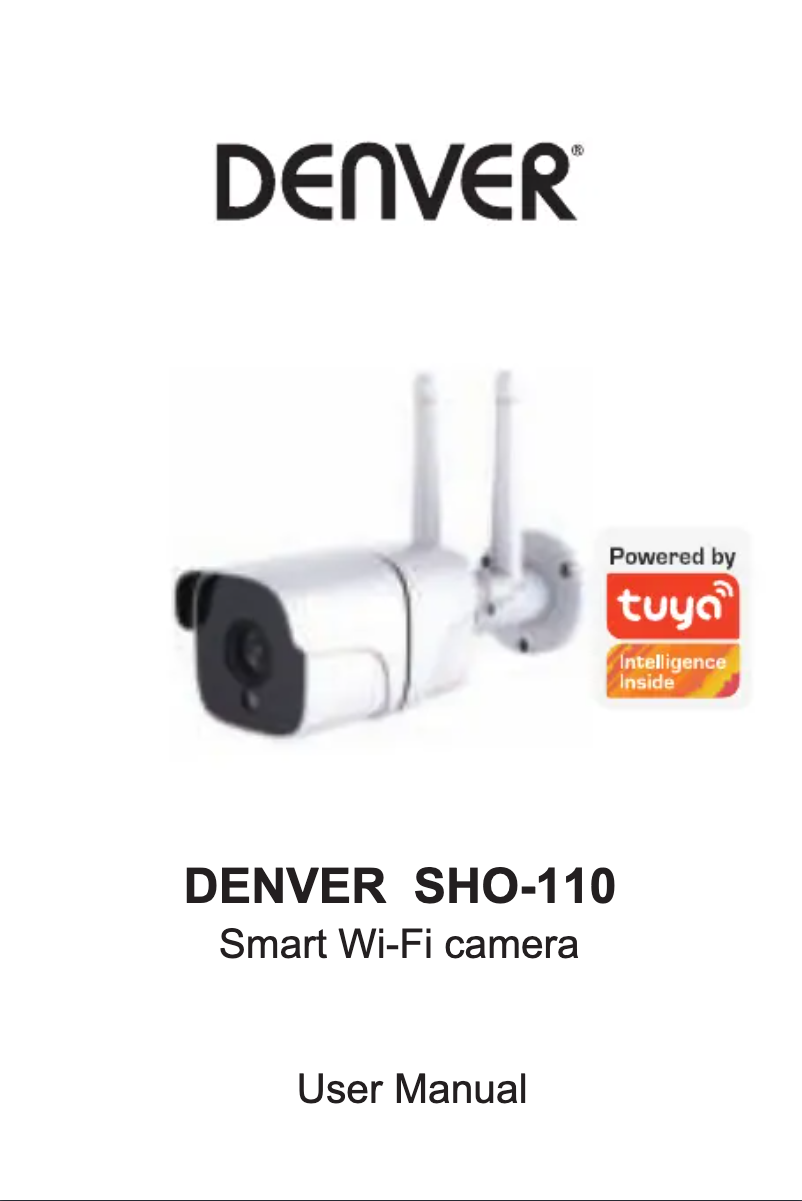 Image de la première page du manuel de l'appareil SHO-110