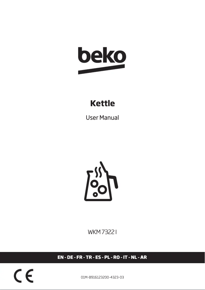Page n°1 - Manuel utilisateur Beko WKM 7322 I