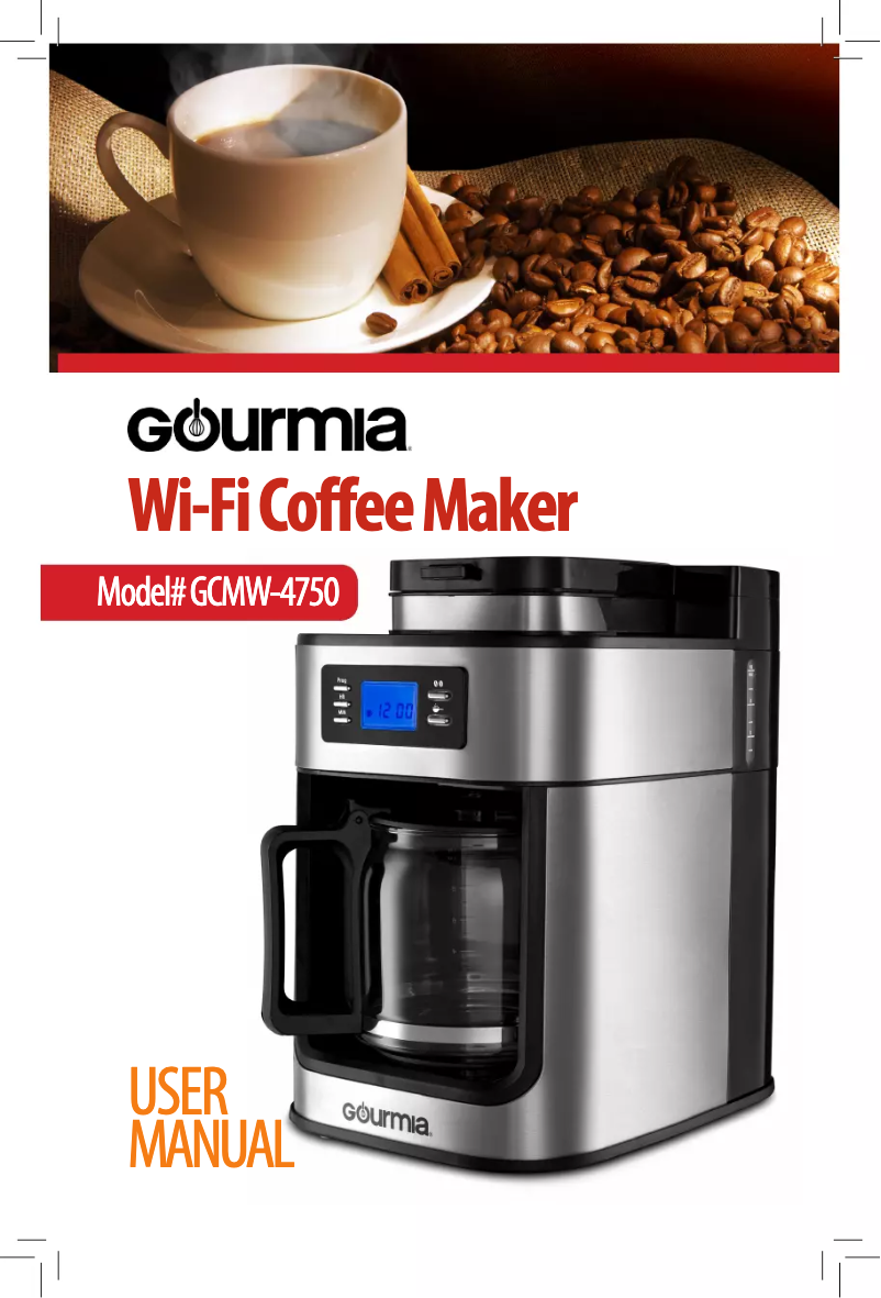 Page 1 de la notice Manuel utilisateur Gourmia GCMW4750