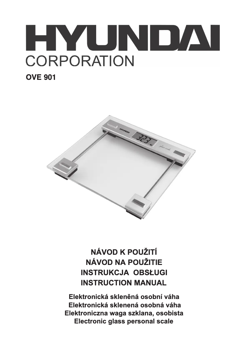 Image de la première page du manuel de l'appareil OVE 901