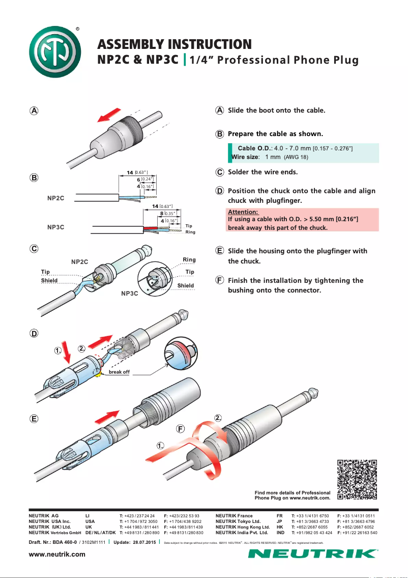 Image de la première page du manuel de l'appareil NTR-NP2C