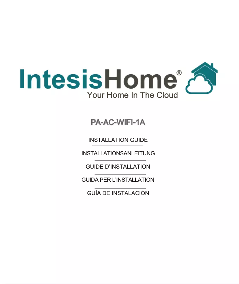 Image de la première page du manuel de l'appareil CU-E24NKR