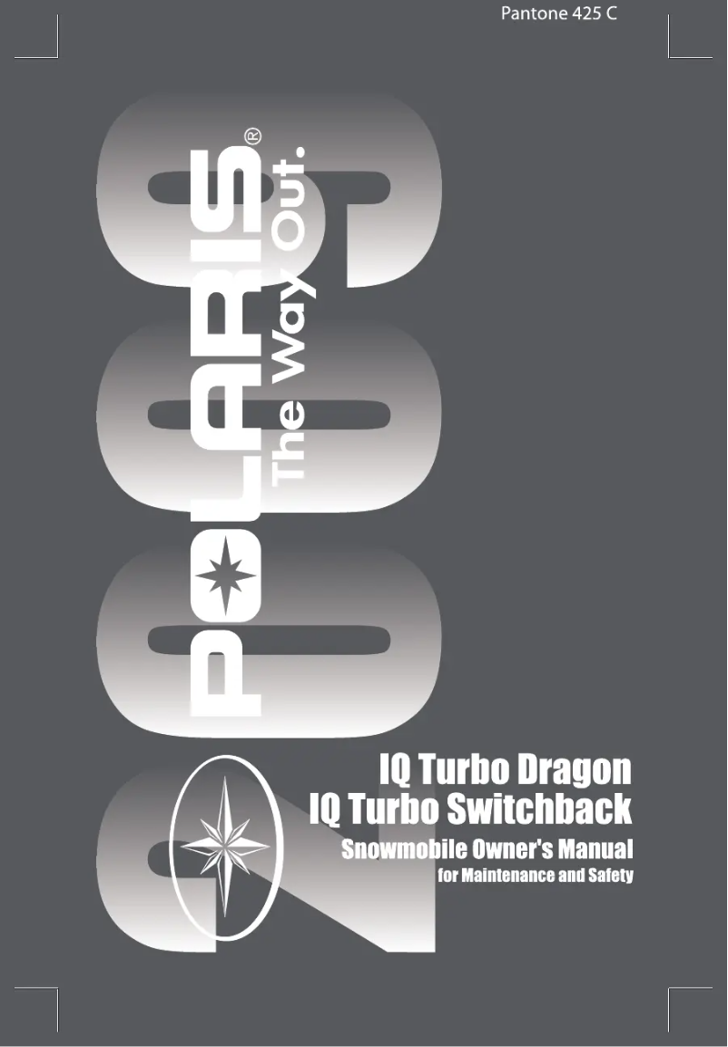 Image de la première page du manuel de l'appareil IQ Turbo Switchback (2009)