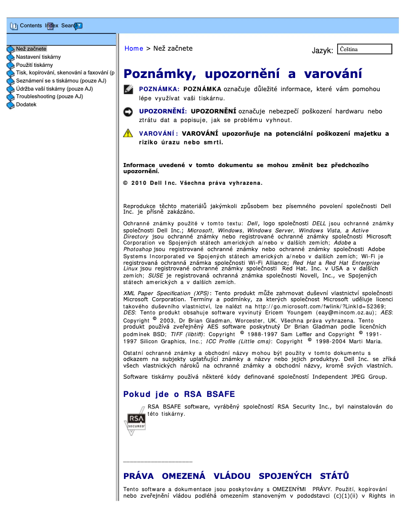 Page n°1 - Manuel utilisateur Dell 2155cn