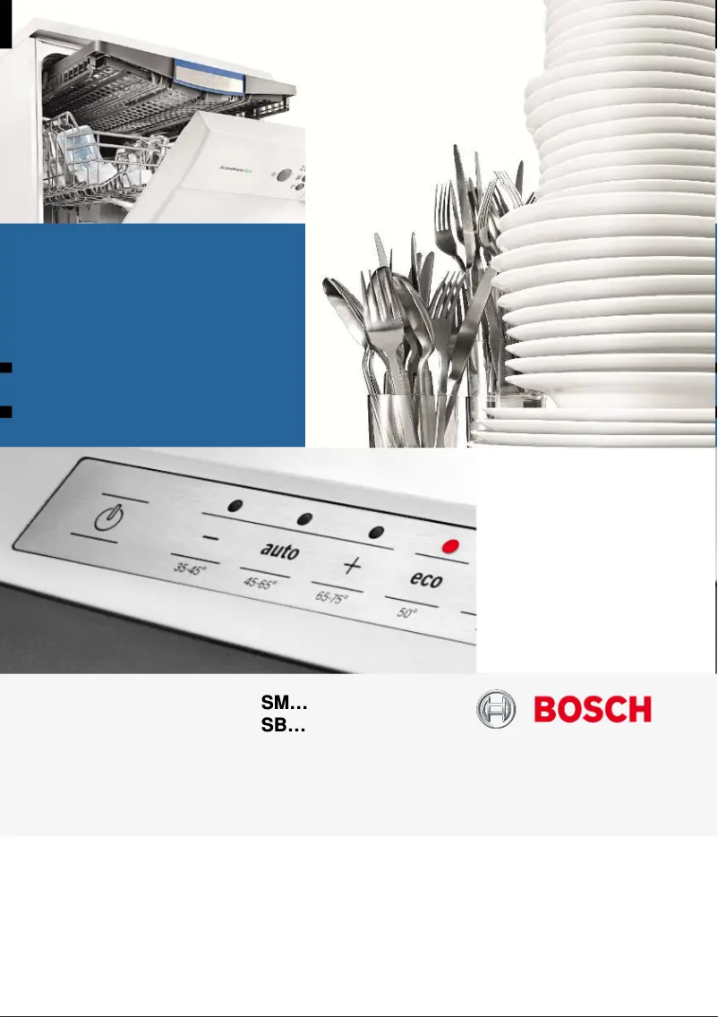 Page 1 de la notice Manuel utilisateur Bosch SMU63M85EU