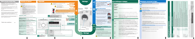 Page 1 de la notice Manuel utilisateur Siemens WT44B290FF