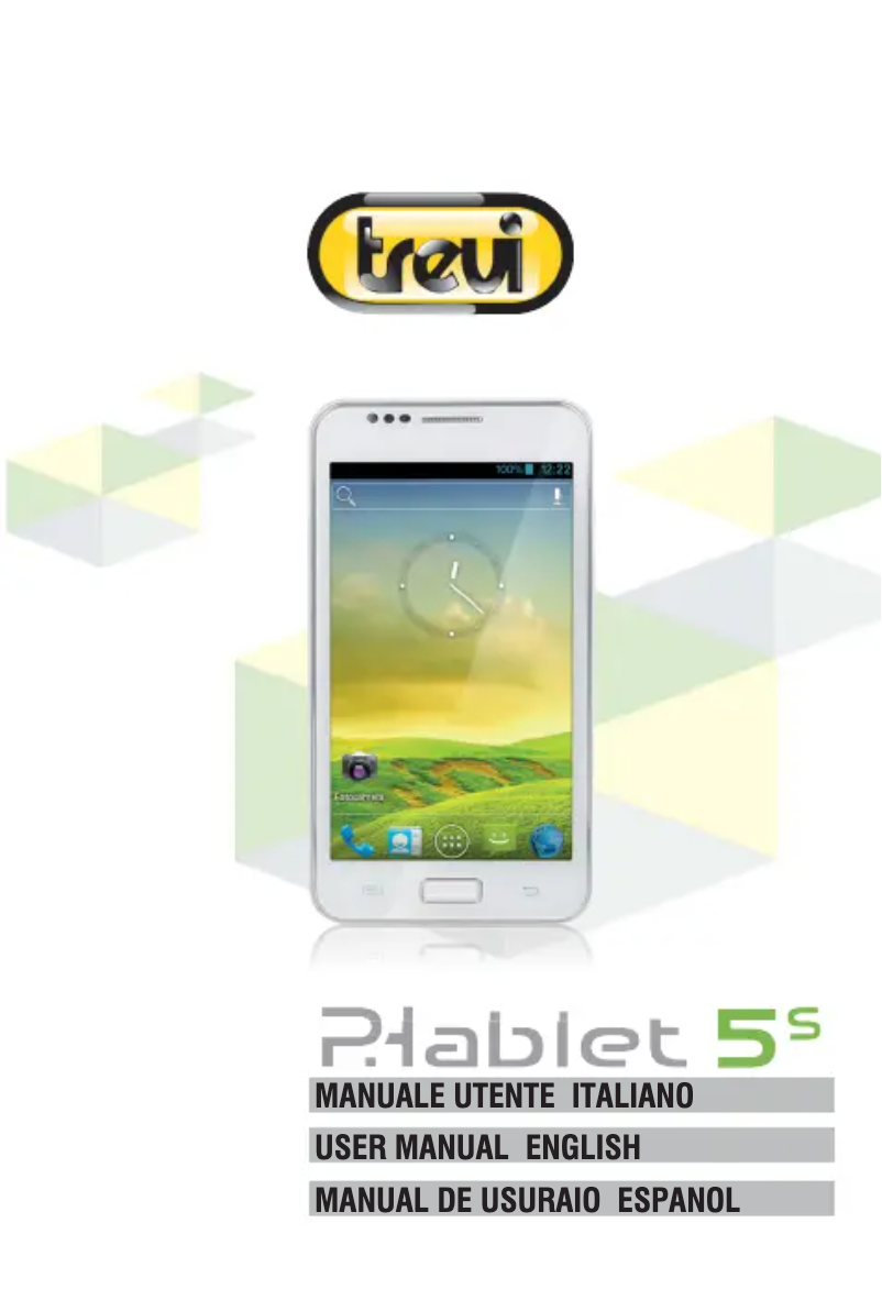 Image de la première page du manuel de l'appareil Phablet 5S