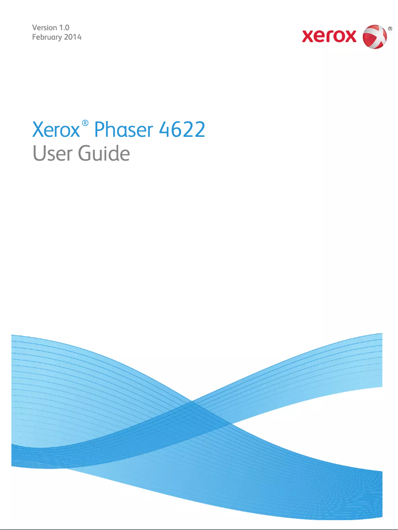 Page n°1 - Manuel utilisateur Xerox Phaser 4622